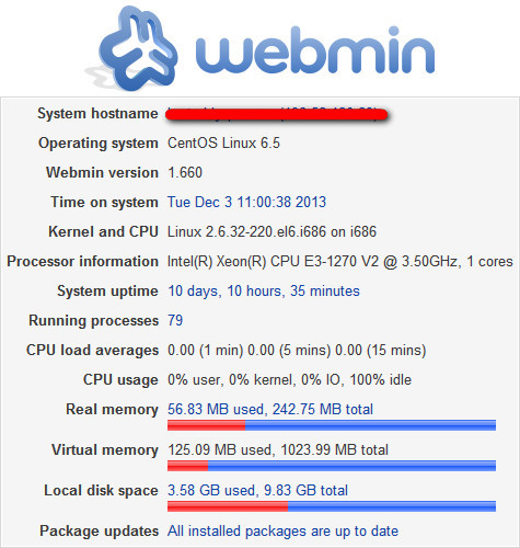 Webmin：如何安装Perl模块DBI和DBD-MySQL